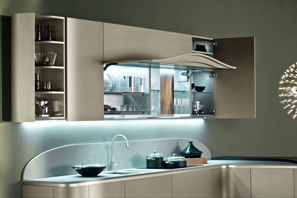 Modèle Ola - cuisine SNAIDERO haut de gamme Uni-K Concept Intérieur