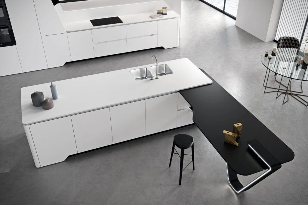 Modèle Vision - cuisine SNAIDERO haut de gamme Uni-K Concept Intérieur