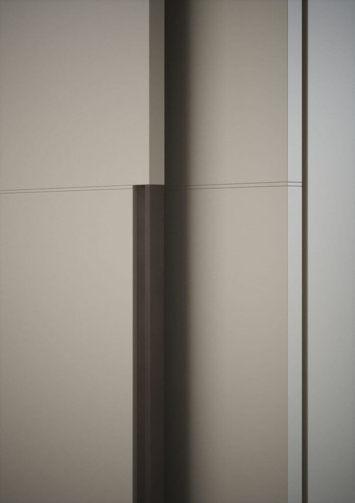 Modèle Picture - dressing à portes coulissantes coplanaires Uni-K Concept Intérieur